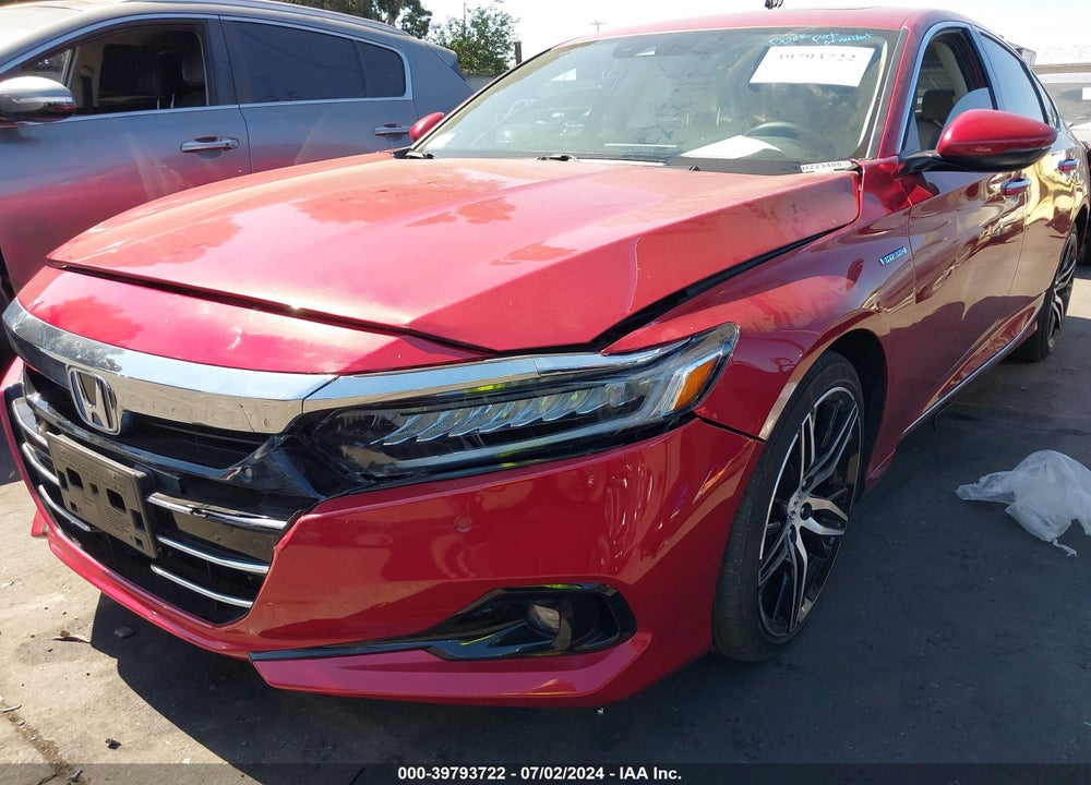2022 HONDA ACCORD HYBRID TOURING VIN: 1HGCV3F99NA030428