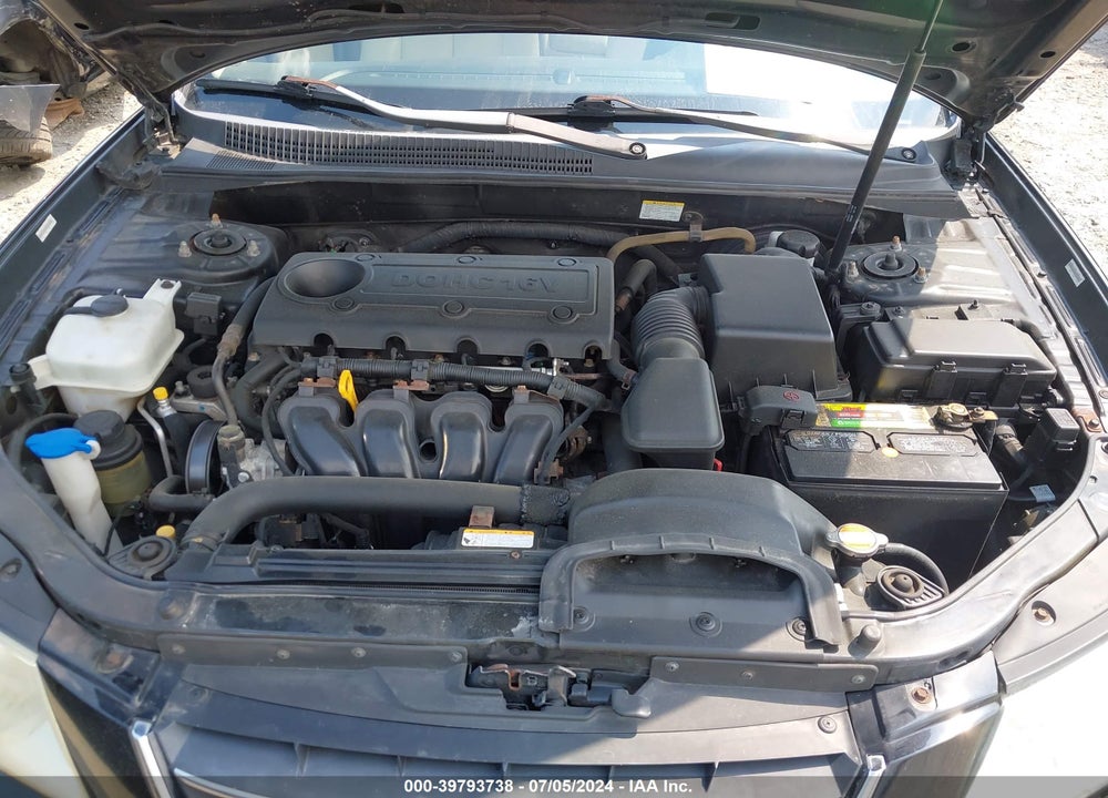 2009 HYUNDAI SONATA GLS VIN: 5NPET46C79H416407