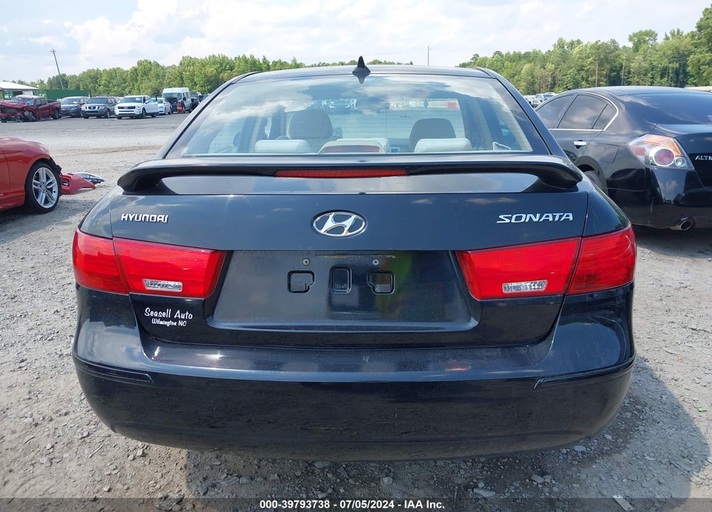 2009 HYUNDAI SONATA GLS VIN: 5NPET46C79H416407