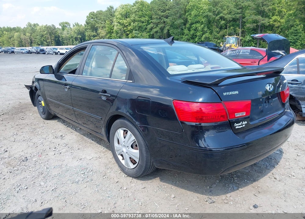 2009 HYUNDAI SONATA GLS VIN: 5NPET46C79H416407