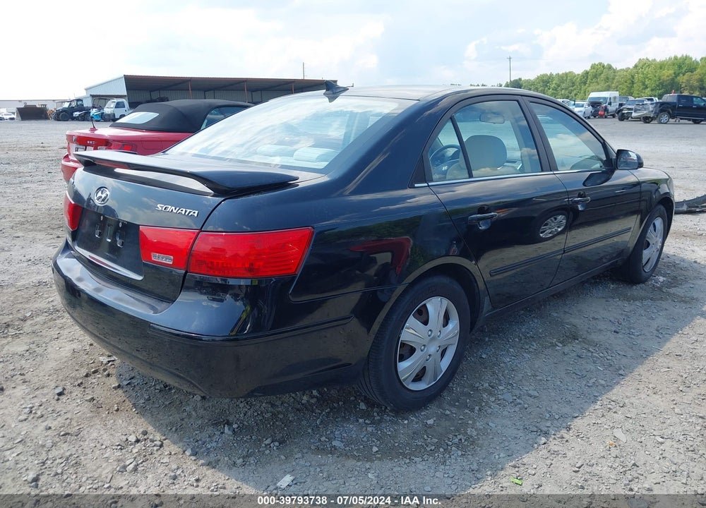 2009 HYUNDAI SONATA GLS VIN: 5NPET46C79H416407
