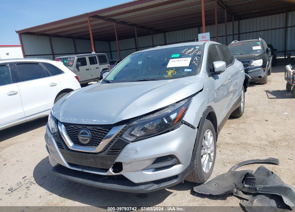 2021 NISSAN ROGUE SPORT S FWD XTRONIC CVT VIN: JN1BJ1AV4MW562575