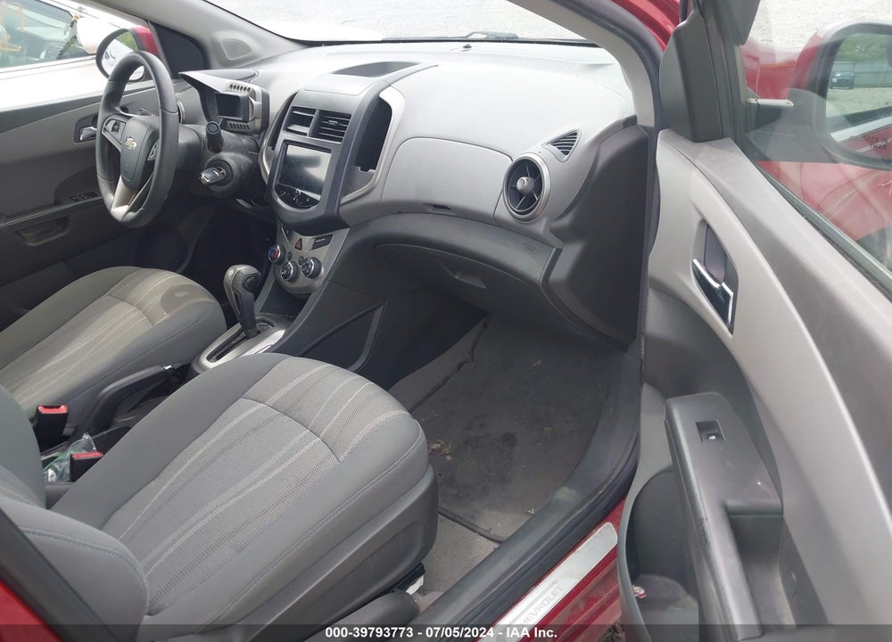 2013 CHEVROLET SONIC LT AUTO VIN: 1G1JC5SH6D4183908