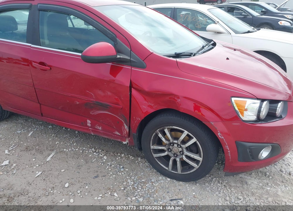 2013 CHEVROLET SONIC LT AUTO VIN: 1G1JC5SH6D4183908