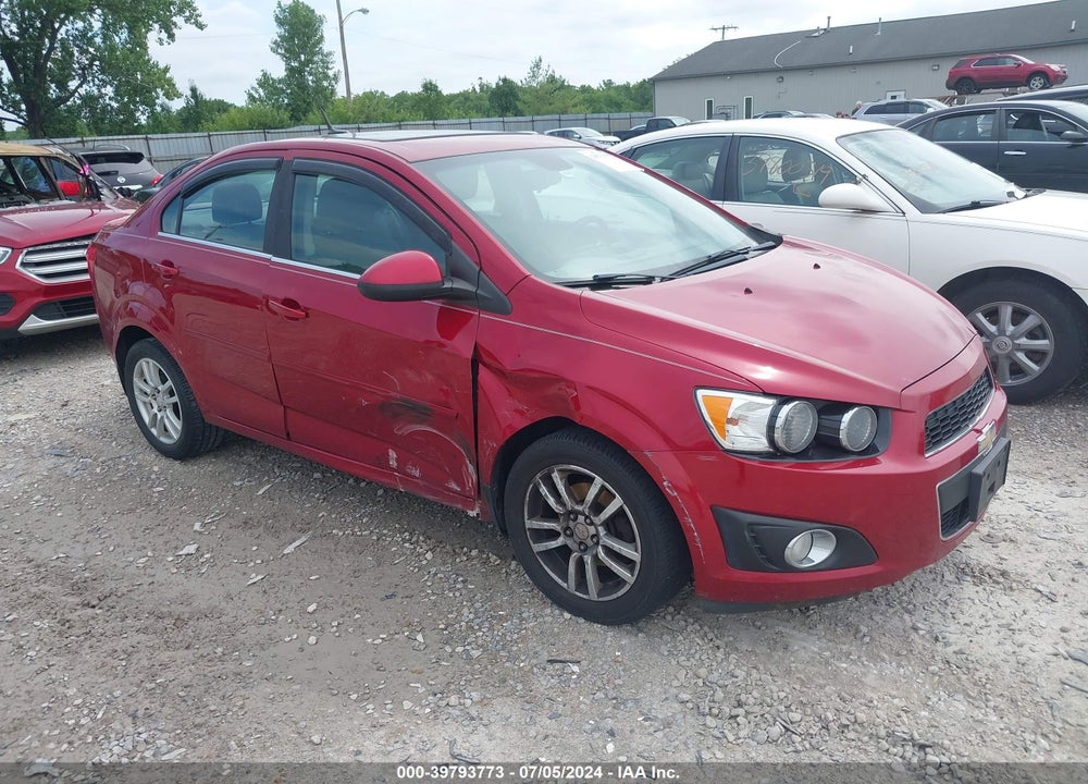 2013 CHEVROLET SONIC LT AUTO VIN: 1G1JC5SH6D4183908