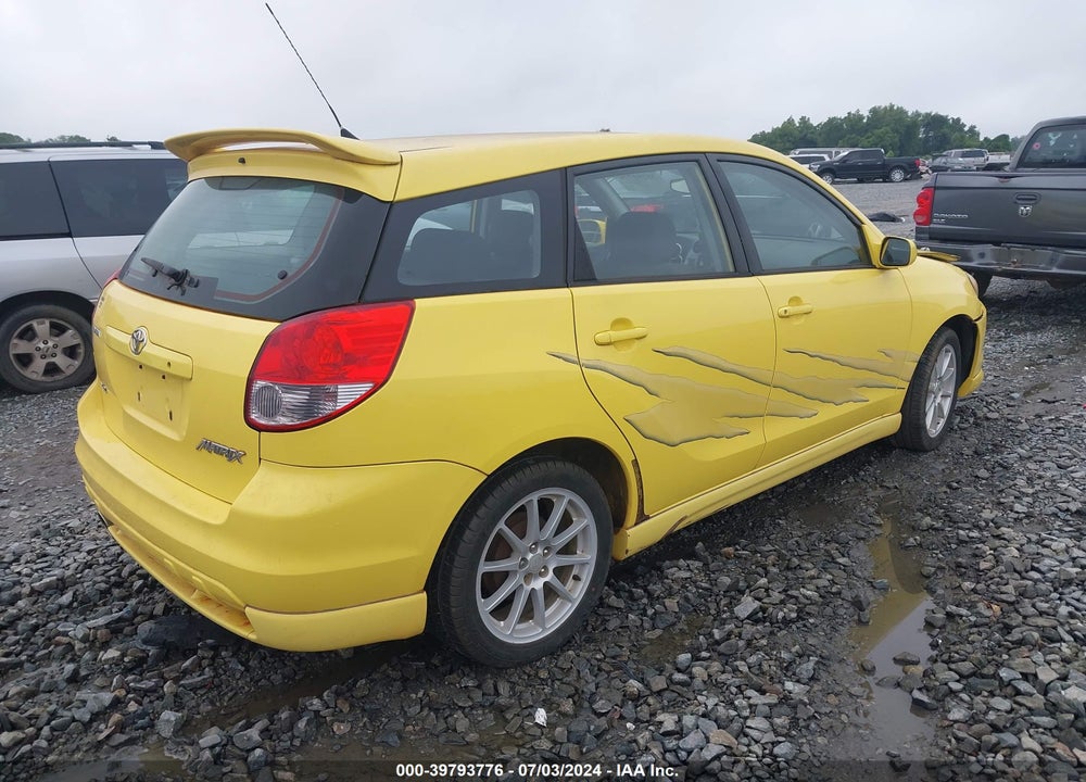 2004 TOYOTA MATRIX/XR VIN: 2T1KR32EX4C220184