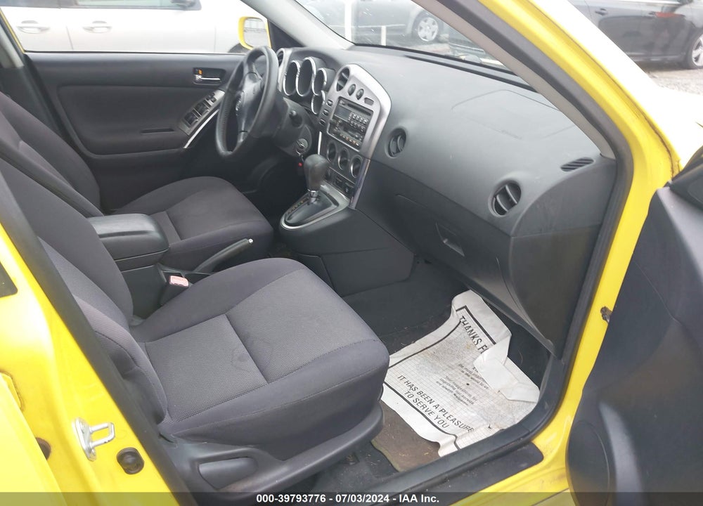 2004 TOYOTA MATRIX/XR VIN: 2T1KR32EX4C220184