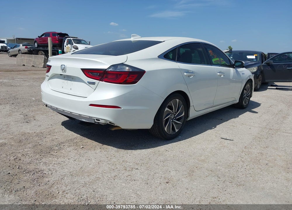 2019 HONDA INSIGHT TOURING VIN: 19XZE4F9XKE000944