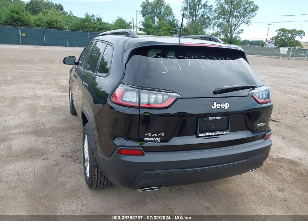 2022 JEEP CHEROKEE LATITUDE LUX 4X4 VIN: 1C4PJMMN3ND538202