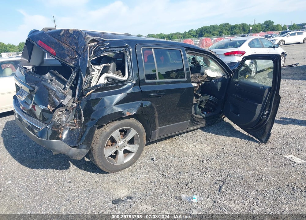 2017 JEEP PATRIOT VIN: 1C4NJRFB7HD205545