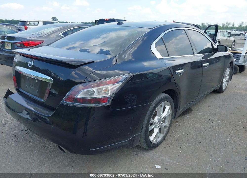 2012 NISSAN MAXIMA 3.5 SV VIN: 1N4AA5AP4CC865590
