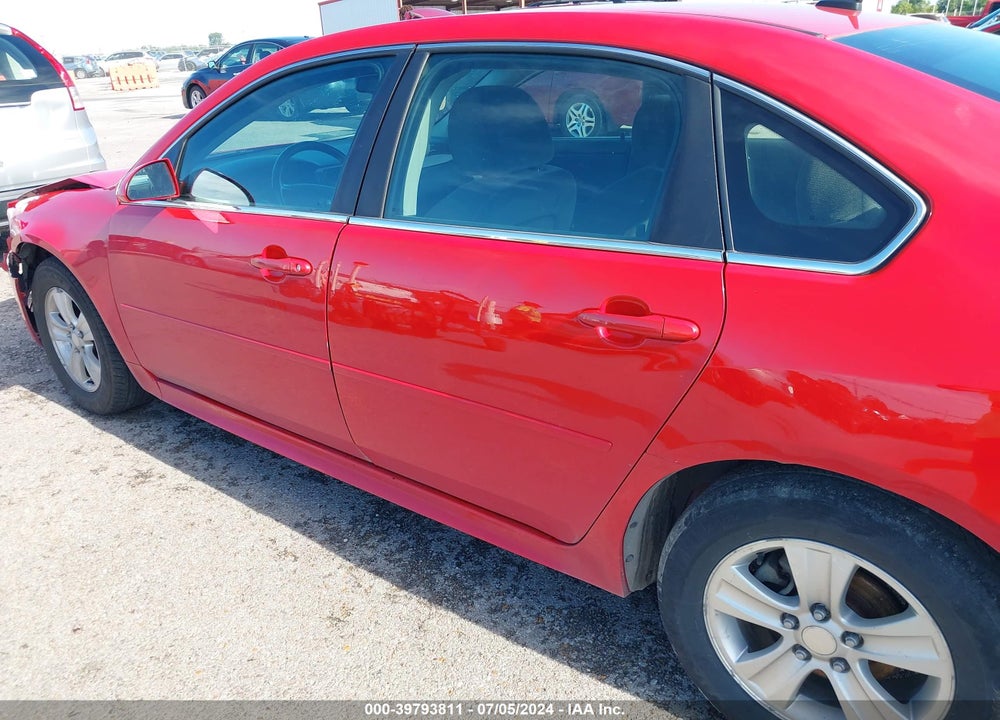 2013 CHEVROLET IMPALA LS VIN: 2G1WF5E3XD1121758