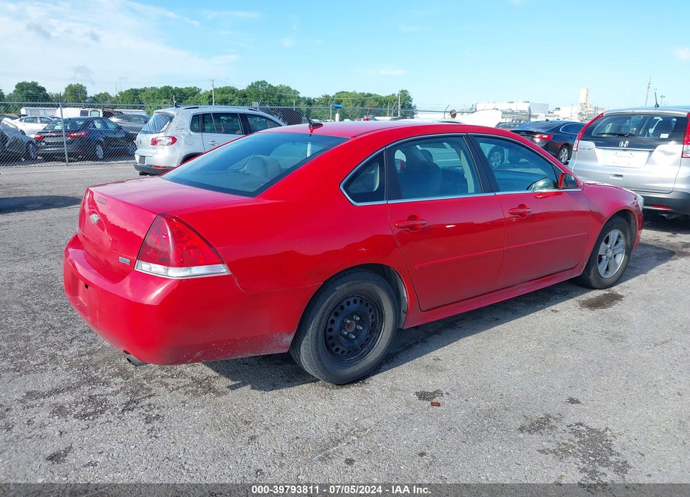 2013 CHEVROLET IMPALA LS VIN: 2G1WF5E3XD1121758