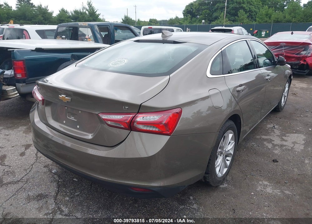 2020 CHEVROLET MALIBU FWD LT VIN: 1G1ZD5ST1LF036824