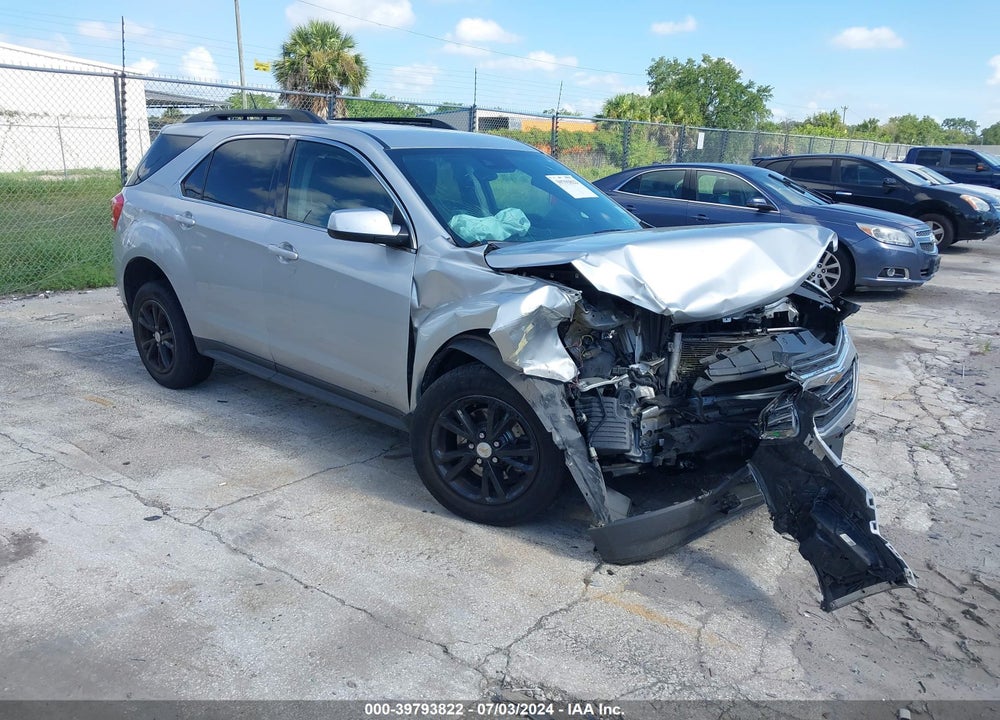 2017 CHEVROLET EQUINOX LT VIN: 2GNALCEK6H6266706