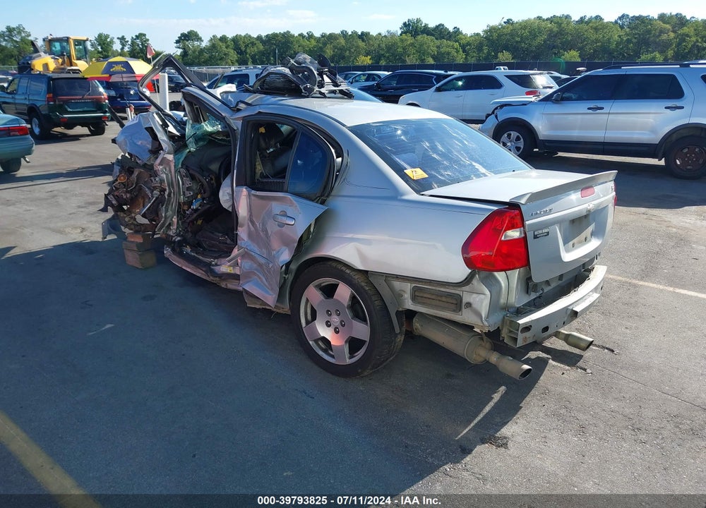 2006 CHEVROLET MALIBU SS VIN: 1G1ZW53126F186341