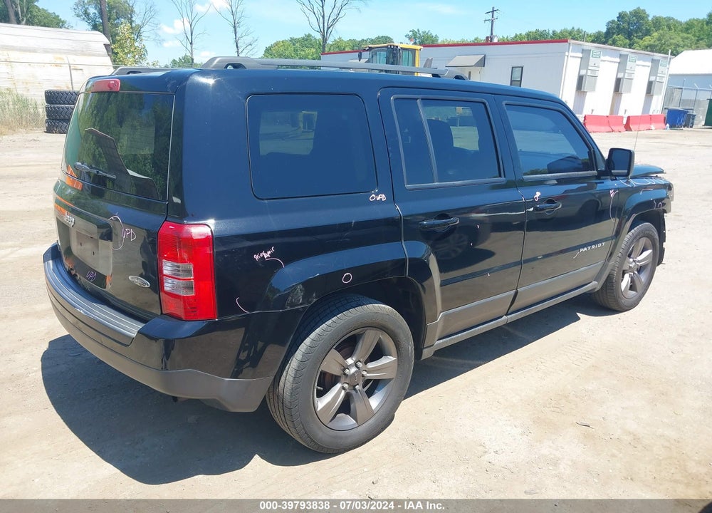 2014 JEEP PATRIOT HIGH ALTITUDE VIN: 1C4NJPFA4ED666564