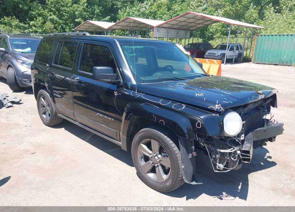 2014 JEEP PATRIOT HIGH ALTITUDE VIN: 1C4NJPFA4ED666564