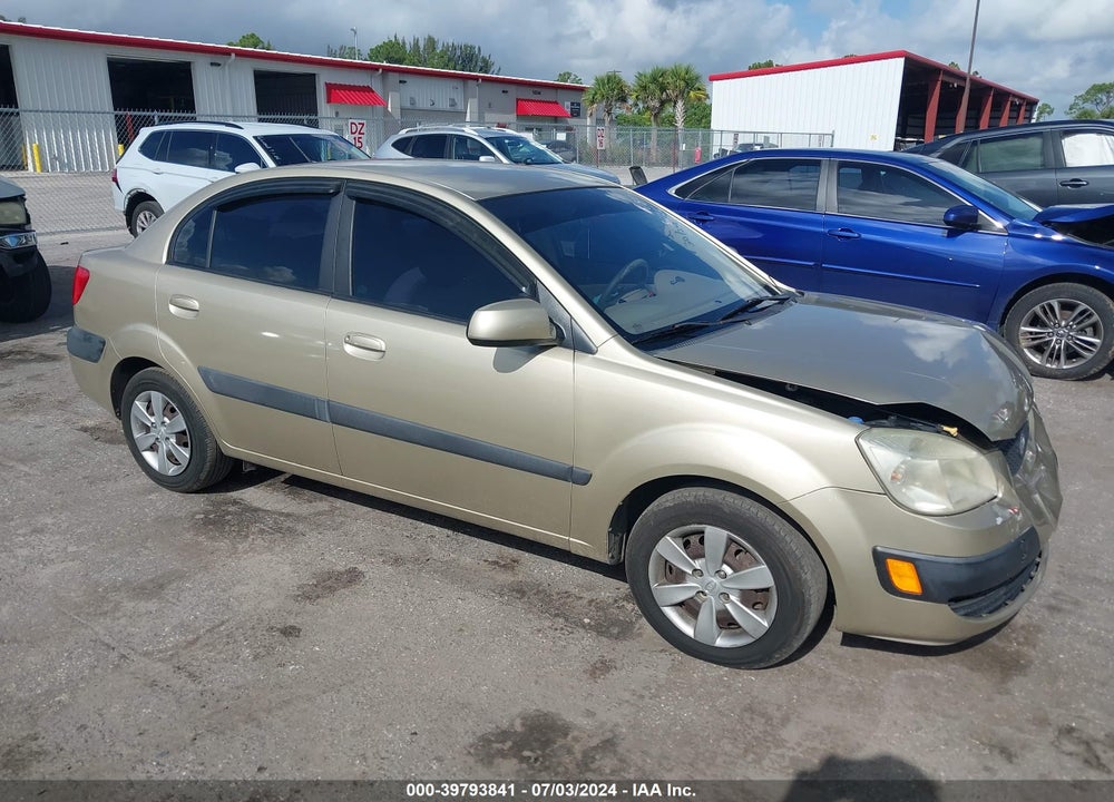 2008 KIA RIO LX VIN: KNADE123486361236