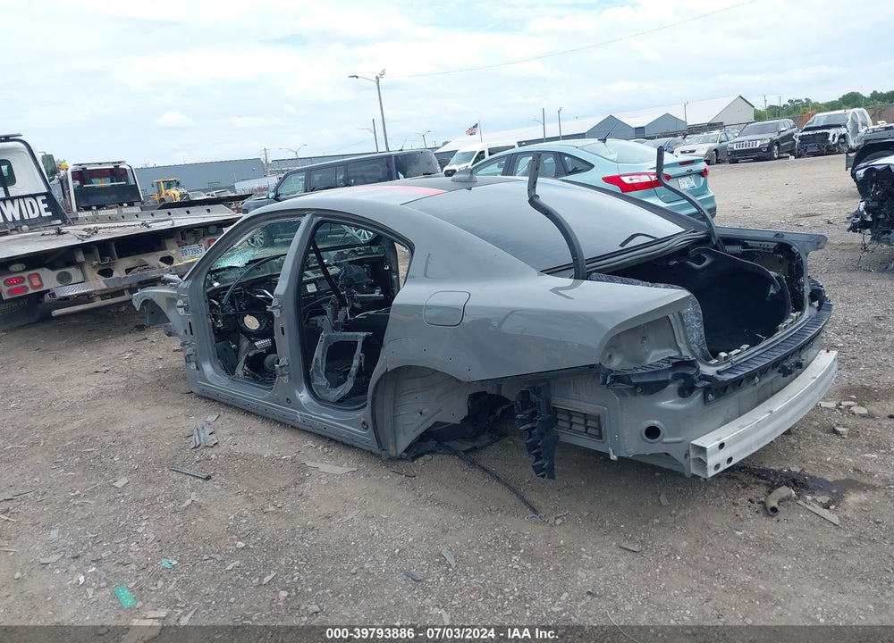 2019 DODGE CHARGER SCAT PACK RWD VIN: 2C3CDXGJ5KH553772