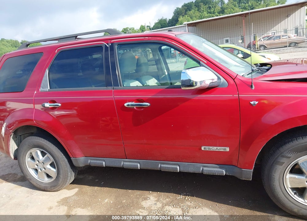 2008 FORD ESCAPE XLT VIN: 1FMCU931X8KE78979