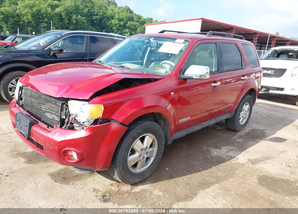 2008 FORD ESCAPE XLT VIN: 1FMCU931X8KE78979