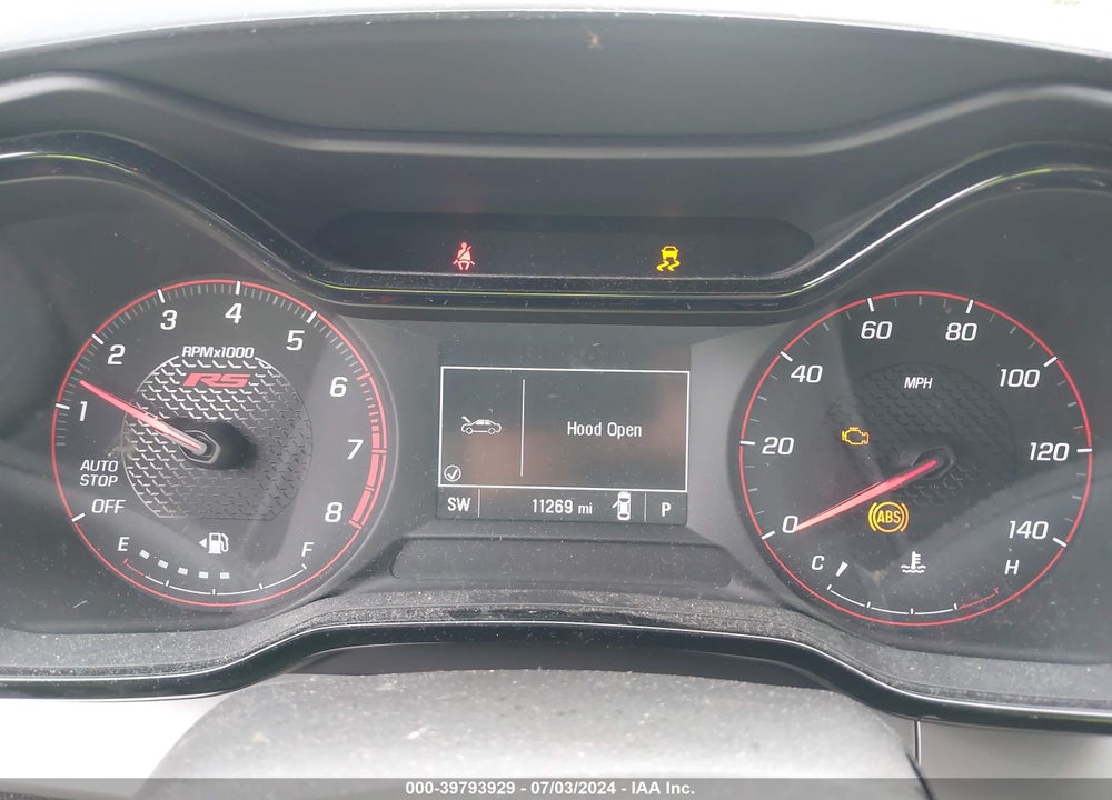 2024 CHEVROLET TRAX FWD 1RS VIN: KL77LGE26RC024921