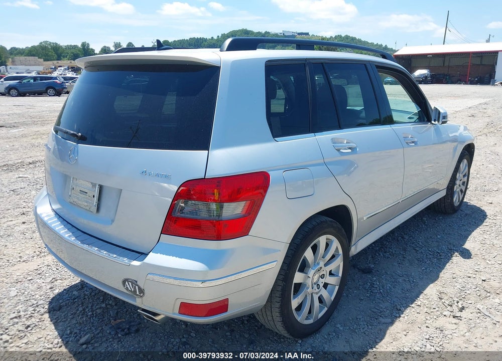 2012 MERCEDES-BENZ GLK 350 4MATIC VIN: WDCGG8HB2CF741695