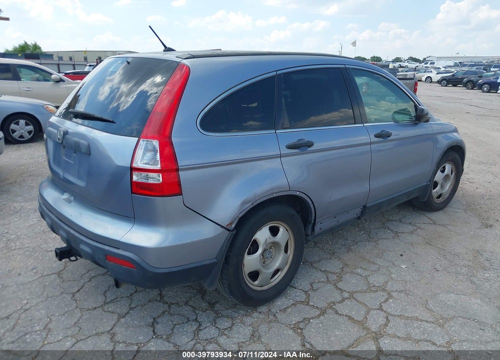 2007 HONDA CR-V LX VIN: JHLRE383X7C012838