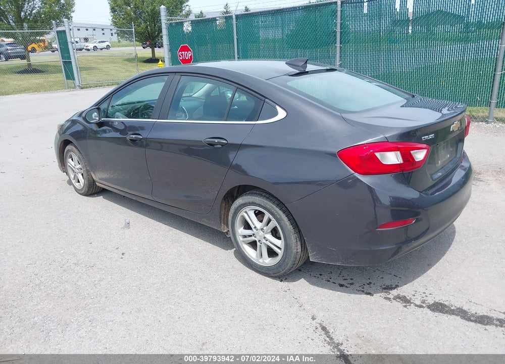 2016 CHEVROLET CRUZE LT AUTO VIN: 1G1BE5SM6G7313605