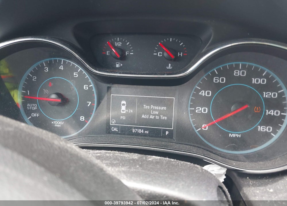 2016 CHEVROLET CRUZE LT AUTO VIN: 1G1BE5SM6G7313605