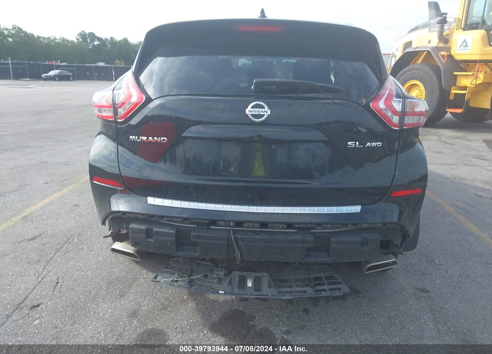 2018 NISSAN MURANO SL VIN: 5N1AZ2MH0JN108852