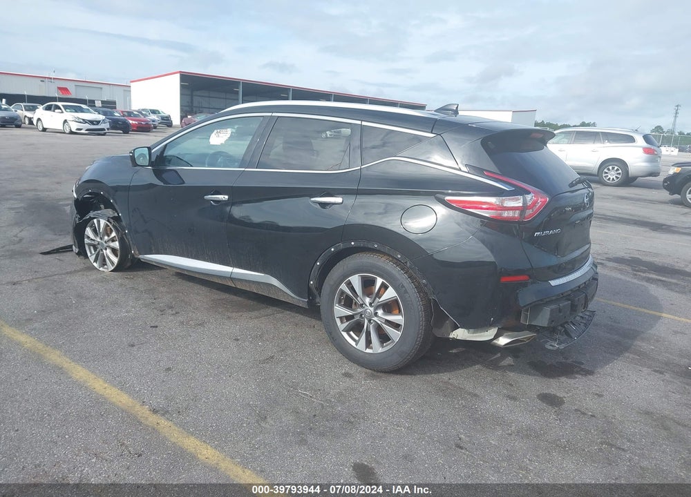 2018 NISSAN MURANO SL VIN: 5N1AZ2MH0JN108852