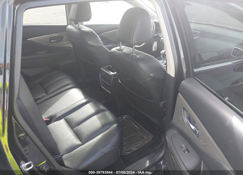 2018 NISSAN MURANO SL VIN: 5N1AZ2MH0JN108852