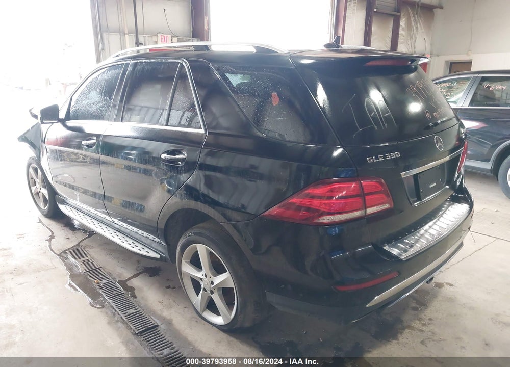 2017 MERCEDES-BENZ GLE 350 4MATIC VIN: 4JGDA5HB0HA816418