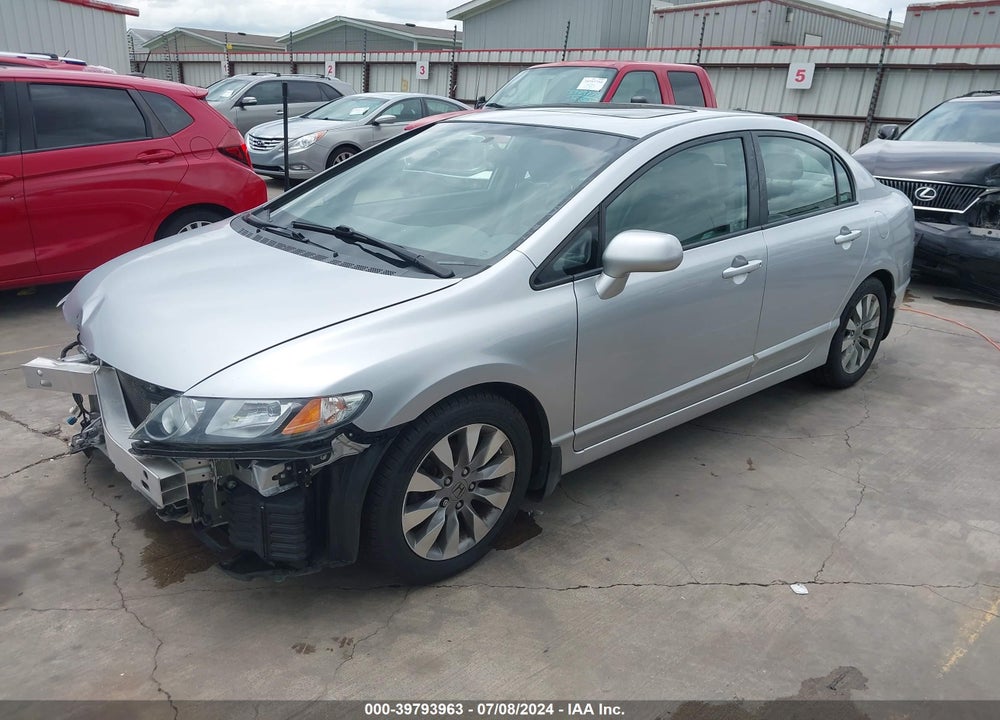 2009 HONDA CIVIC EX-L VIN: 1HGFA16909L021155