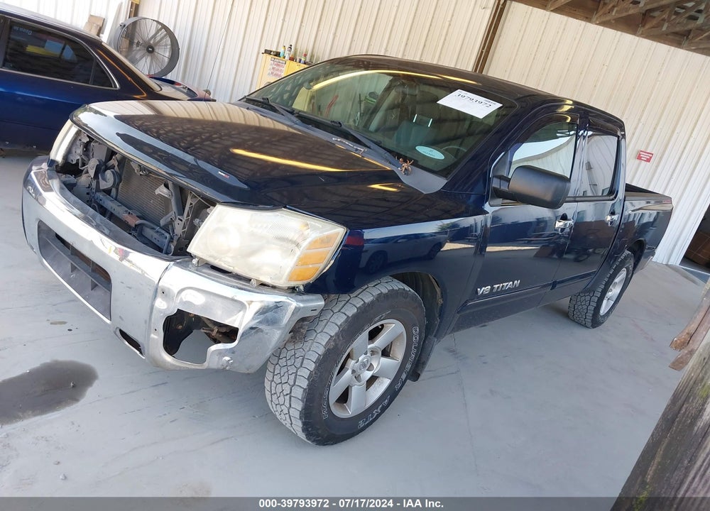 2006 NISSAN TITAN SE VIN: 1N6BA07A86N576156