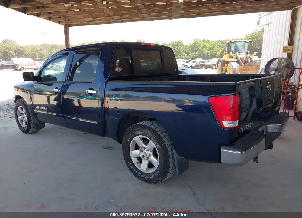 2006 NISSAN TITAN SE VIN: 1N6BA07A86N576156