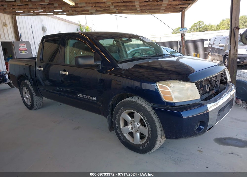 2006 NISSAN TITAN SE VIN: 1N6BA07A86N576156