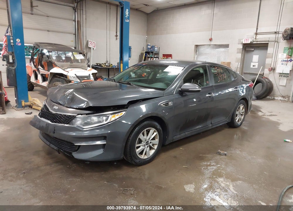 2016 KIA OPTIMA LX VIN: KNAGT4L33G5117102