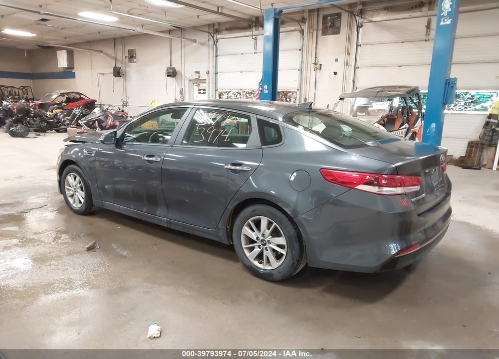 2016 KIA OPTIMA LX VIN: KNAGT4L33G5117102