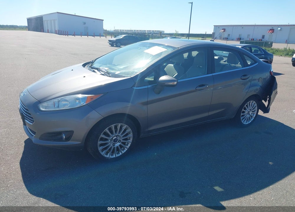 2014 FORD FIESTA TITANIUM VIN: 3FADP4CJ5EM107211