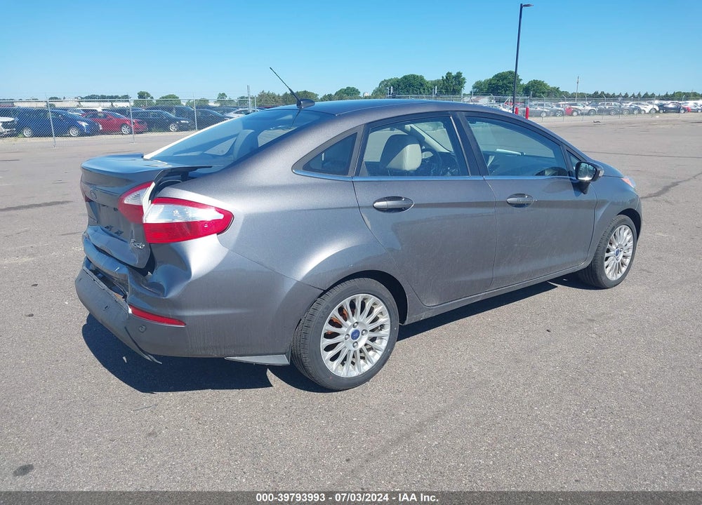 2014 FORD FIESTA TITANIUM VIN: 3FADP4CJ5EM107211