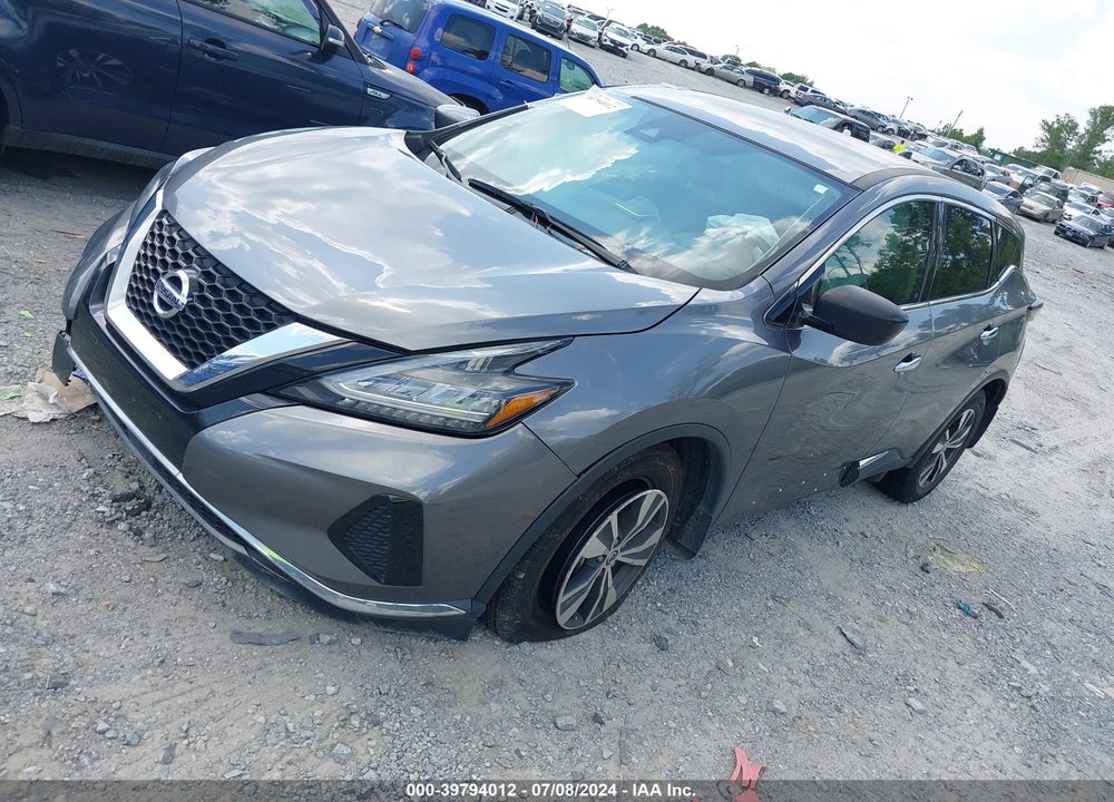 2021 NISSAN MURANO S FWD VIN: 5N1AZ2AJ3MC135308