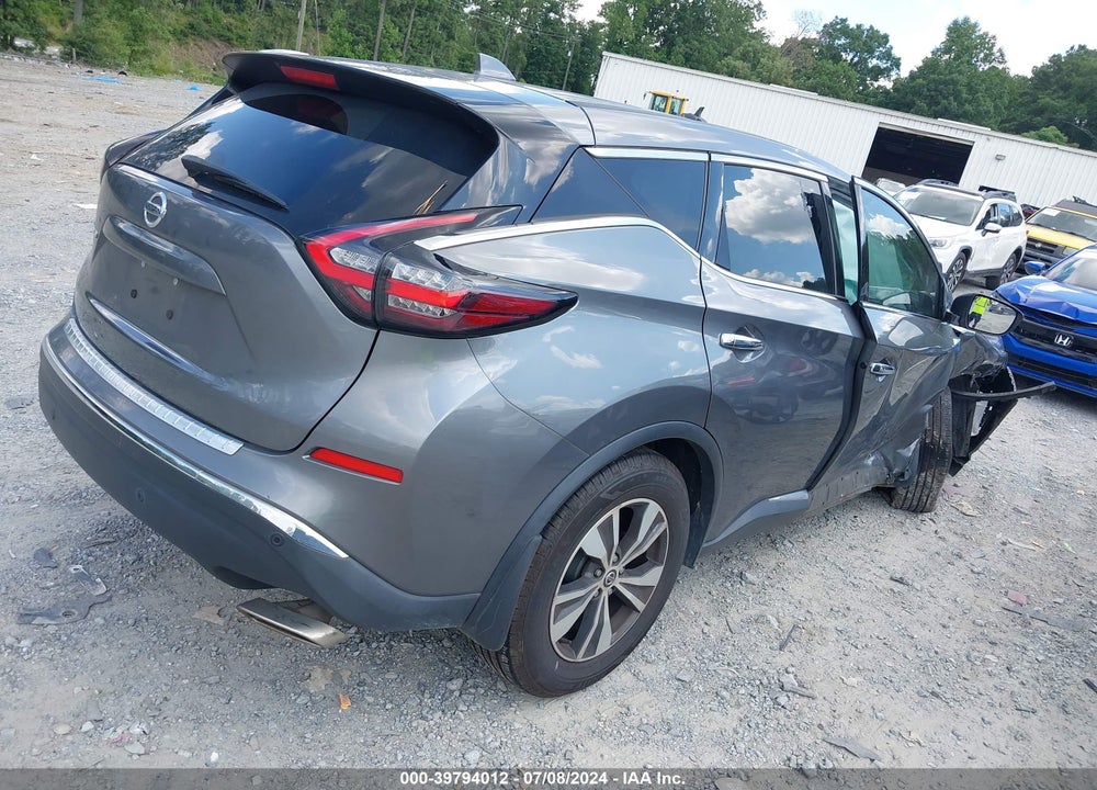 2021 NISSAN MURANO S FWD VIN: 5N1AZ2AJ3MC135308
