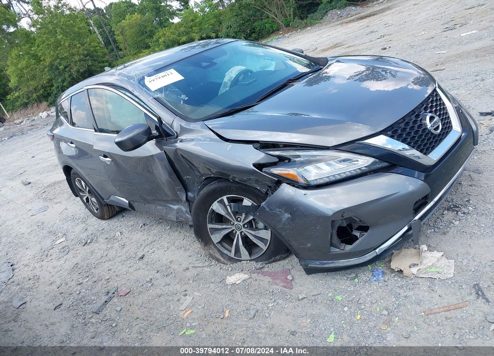 2021 NISSAN MURANO S FWD VIN: 5N1AZ2AJ3MC135308