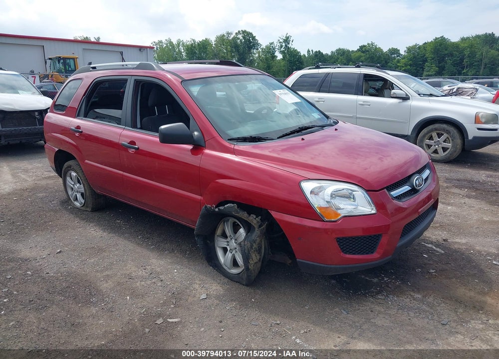 2009 KIA SPORTAGE LX VIN: KNDJE724X97656449