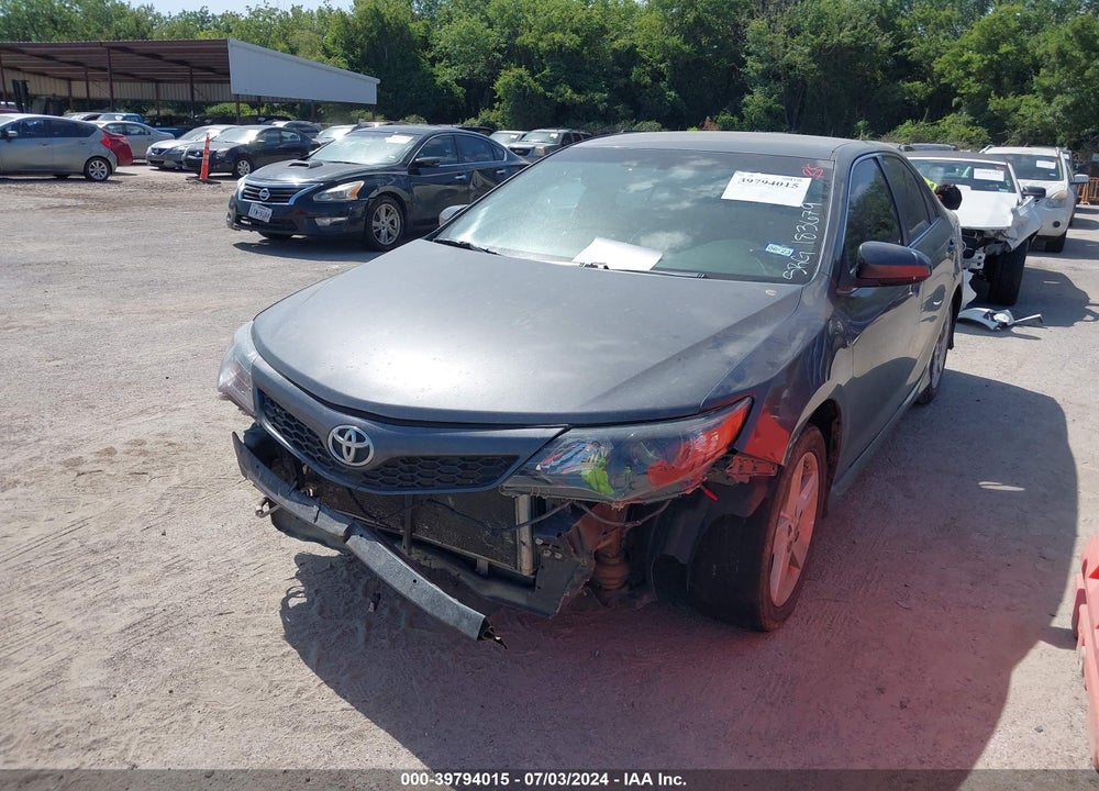2012 TOYOTA CAMRY SE VIN: 4T1BF1FK1CU183679