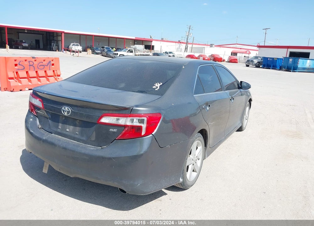 2012 TOYOTA CAMRY SE VIN: 4T1BF1FK1CU183679