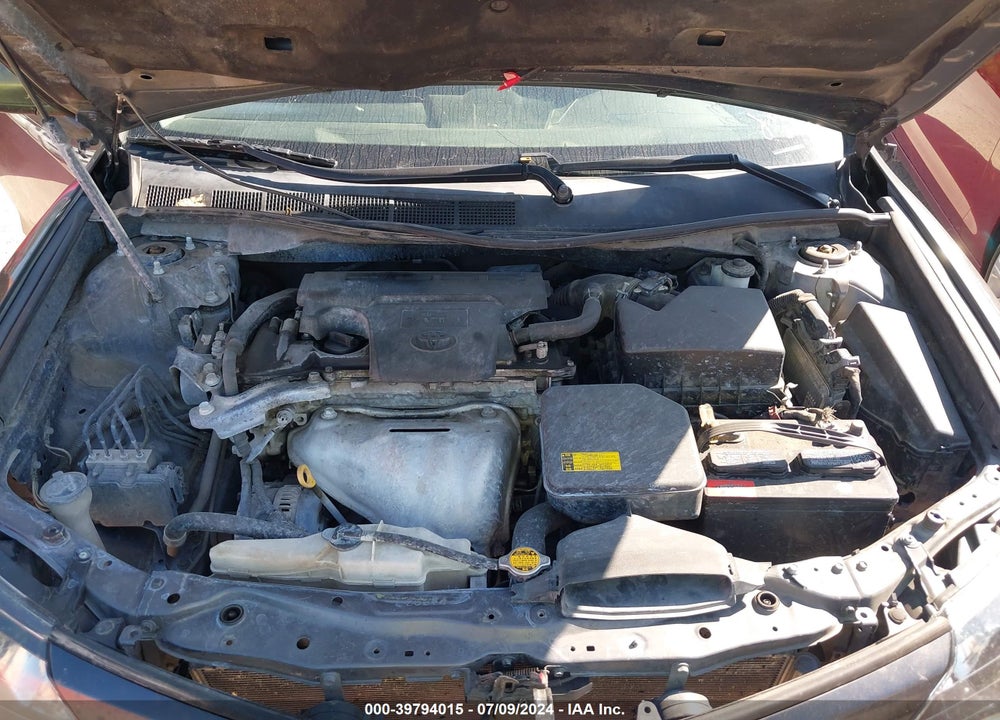 2012 TOYOTA CAMRY SE VIN: 4T1BF1FK1CU183679